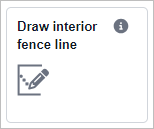 The draw interior fence line button